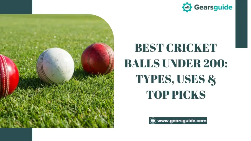 Best Cricket Balls Under 200: Types, Uses & Top Picks
